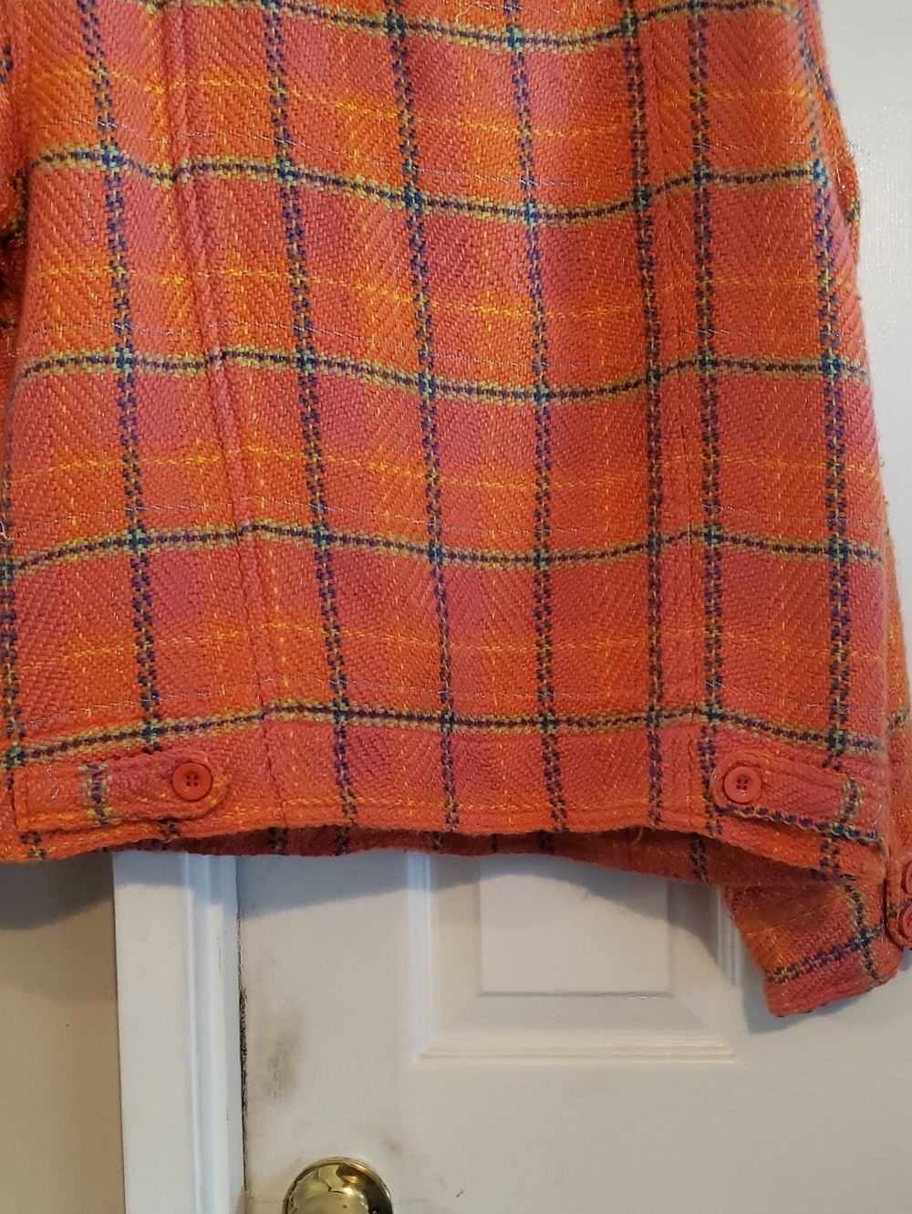 Plaid Button-Up Jacket - Picture 6 of 15